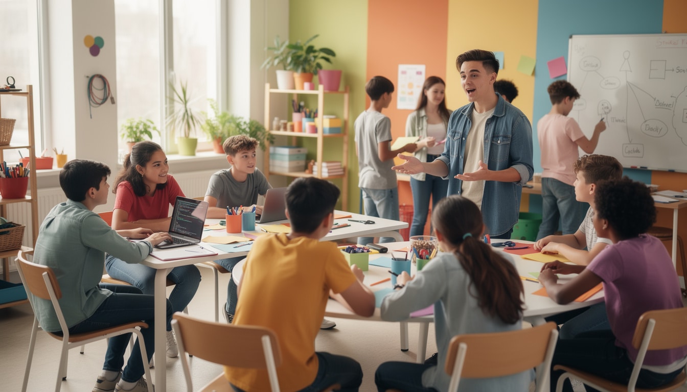 découvrez comment animer des ateliers captivants pour les jeunes de 12 à 17 ans avec des activités ludiques et éducatives adaptées à leurs centres d'intérêt.