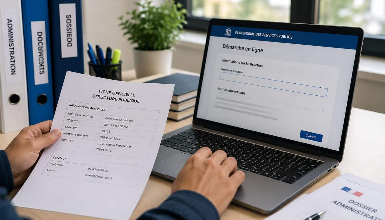 Identifiant structure publique : définition, utilité et méthode simple pour le trouver rapidement
