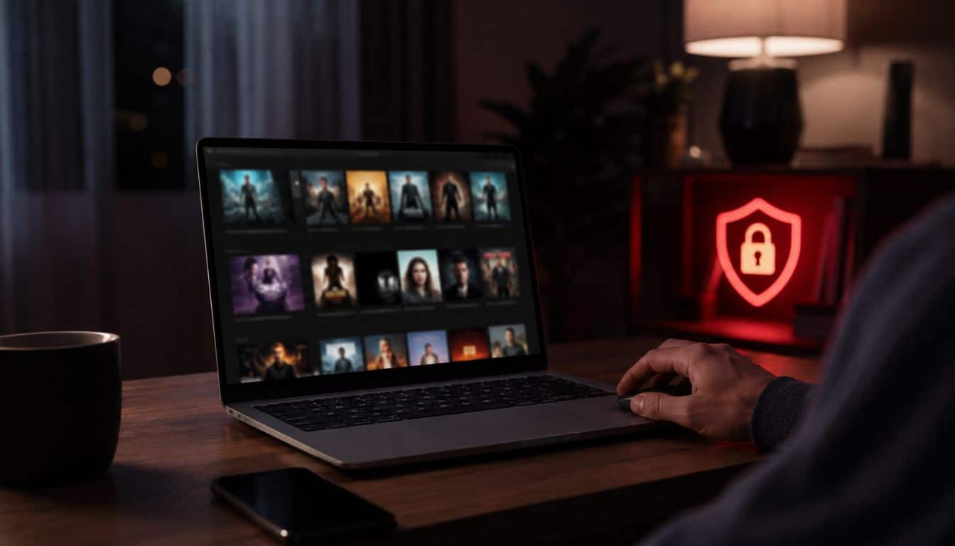 Sécurité et streaming nocturne cosy