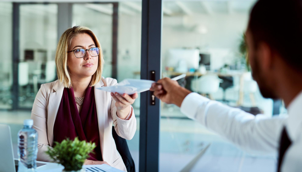 exemple d'échange de cv